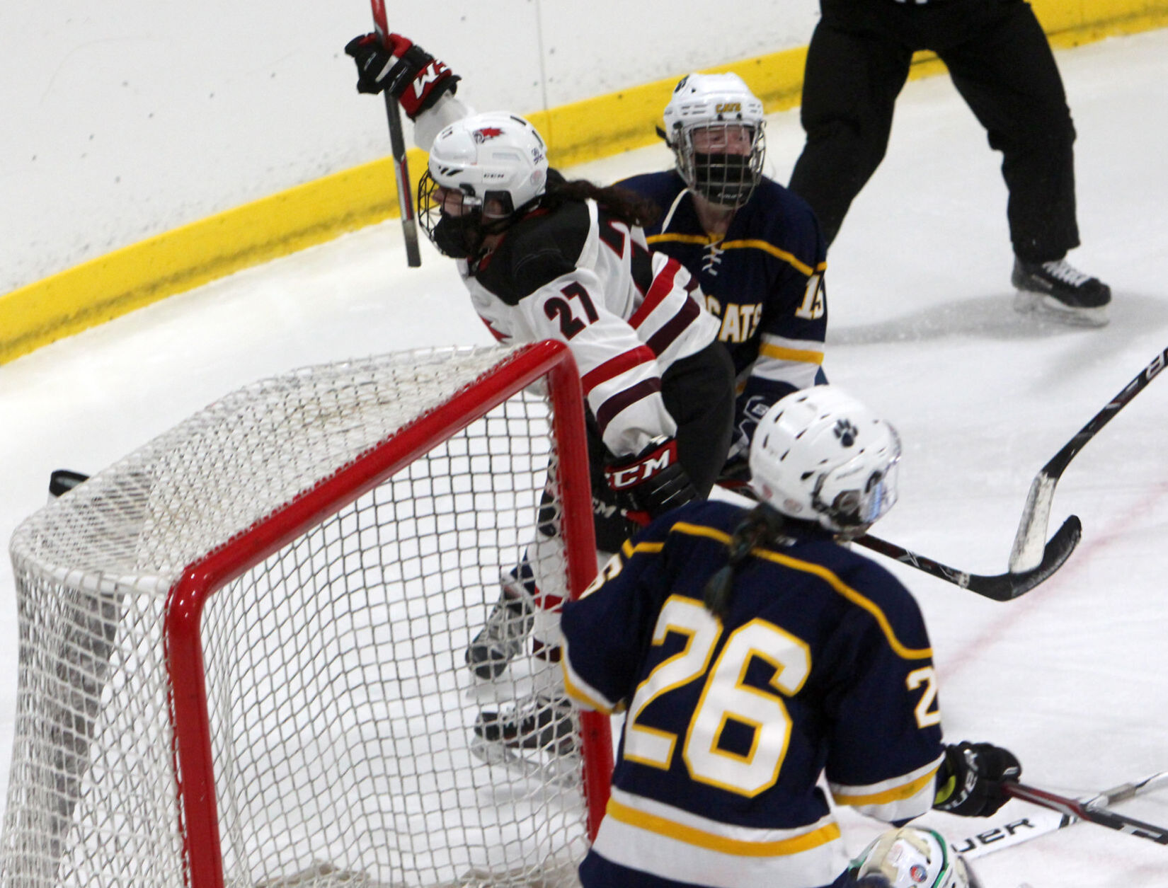 Girls Hockey State Championship: Chippewa Falls/Menomonie vs University School of Milwaukee in Wisconsin Rapids 2-20-21